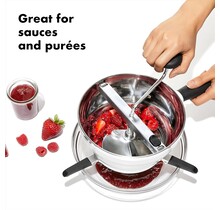 1071478 OXO S/S Food Mill w/ 3 Disks