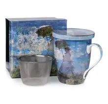 MC020146 Monet Woman with Parasol Tea Mug