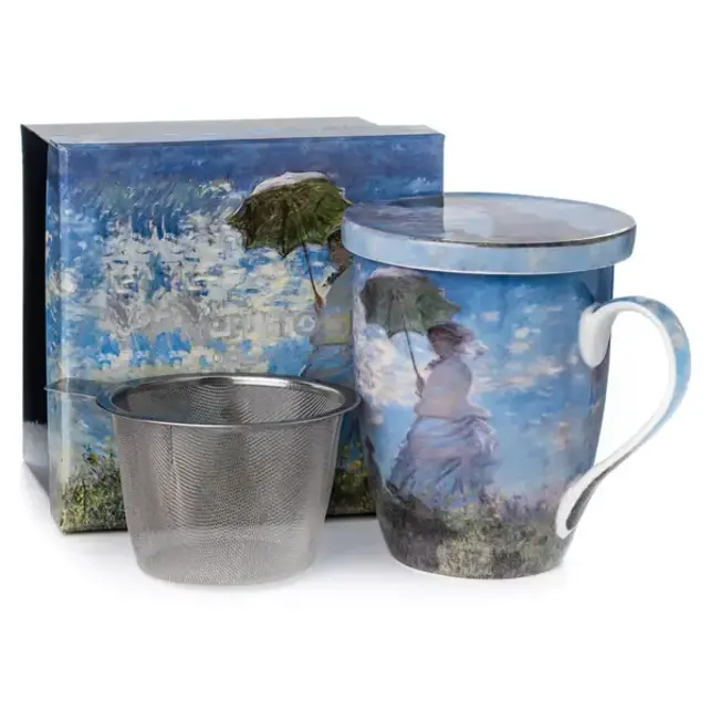 MC020146 Monet Woman with Parasol Tea Mug