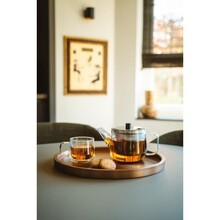 165051 Duo Merano Set/2 Glass Double Wall Cups