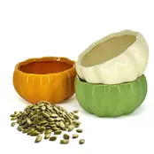 400606 Pumpkin Dip Bowls Set/3
