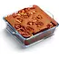 77887 Glass 8 " Square Cake Pan