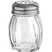 575185 Glass Cheese Shaker w/Cover- 60z