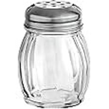 575185 Glass Cheese Shaker w/Cover- 60z