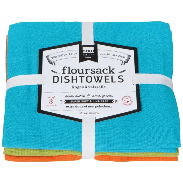 911552- Flour Sack T/T Set/3-Bali Cactus Crush