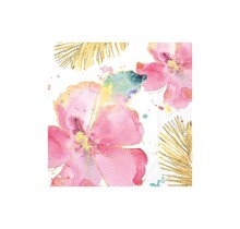 C1073460 Cocktail Napkin-Flamingo Fever Flower