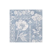 L1106049 Luncheon Napkin-Eloise Light Blue