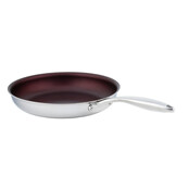 3518-20-00  SuperSteel Clad 20cm Frying Pan-Malbec Red