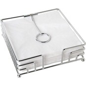 NH9005 Napkin Holder-Luncheon Size-Silver