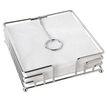NH9005 Napkin Holder-Luncheon Size-Silver