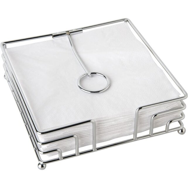 NH9005 Napkin Holder-Luncheon Size-Silver