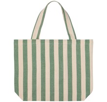 NTB4268D Tote Bag-Woven Awning Stripe