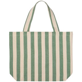 NTB4268D Tote Bag-Woven Awning Stripe