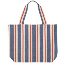 NTB4269D Tote Bag-Woven Sailing Stripe