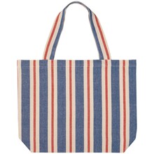 NTB4269D Tote Bag-Woven Sailing Stripe