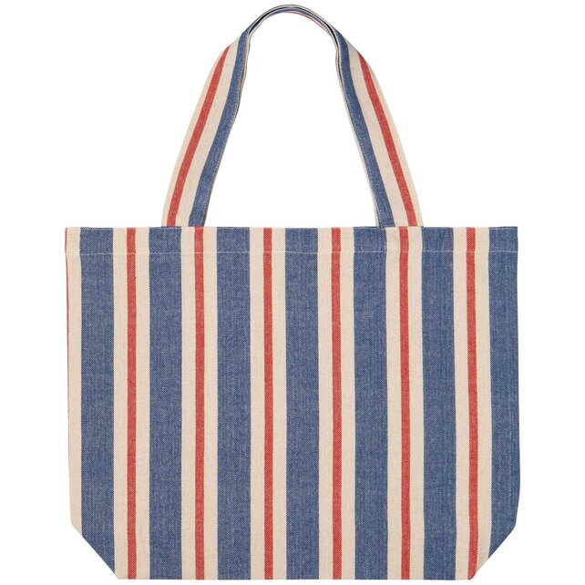 NTB4269D Tote Bag-Woven Sailing Stripe