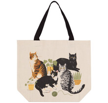 NTB1205D-Tote Bag Cat Collective