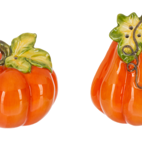 ER75372 Pumpkin Salt & Pepper Shakers