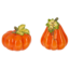 ER75372 Pumpkin Salt & Pepper Shakers