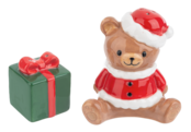 EX24632 Bear & Present Stacking Salt & Pepper Shaker Set