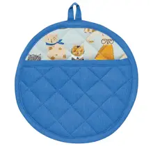 2277506  Shaped Pot Holder-Feline Fine