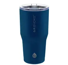 YUKON-Insulated 20oz. Travel Mug-Mountain Blue