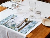 GDW05-GR Printed Placemat "Garden Whisper"