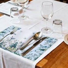 GDW05-GR Printed Placemat "Garden Whisper"