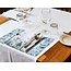 Texstyles GDW05-GR Printed Placemat "Garden Whisper"
