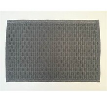 S1116-CH Bubble Weave Placemat-Charcoal