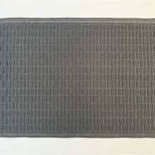 S1116-CH Bubble Weave Placemat-Charcoal