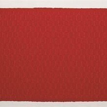 S1116-RD Bubble Weave Placemat-Red