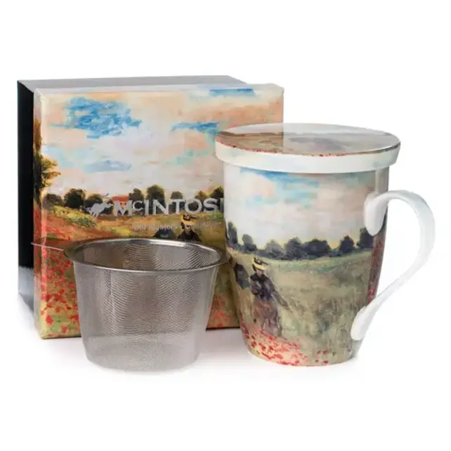 MC020150 Monet Poppies Tea Mug