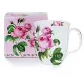 MC0386 Botanical Flowers "Pink Rose" Java Mug