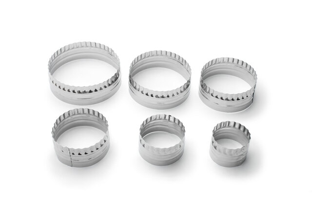 3691 Double Sided Cookie Cutter-S/6