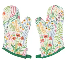 2143008 Oven Mitt pair-Bouquet
