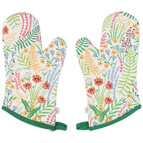 2143008 Oven Mitt pair-Bouquet