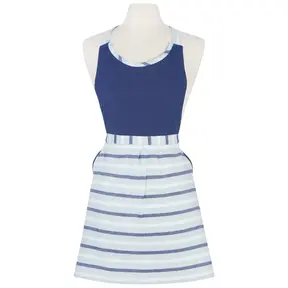 2261003 Apron-Petite-Seaside Stripe