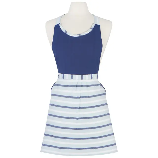 2261003 Apron-Petite-Seaside Stripe