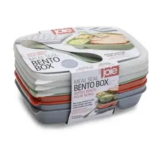 MS35721 Bento Box with Spork Set/3-Terracotta Set