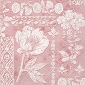 L1106050 Luncheon Napkin-Eloise- Rose