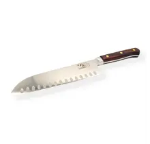 KFG-209FG-7  Grohmann Forged 7" Santoku Granton Edge