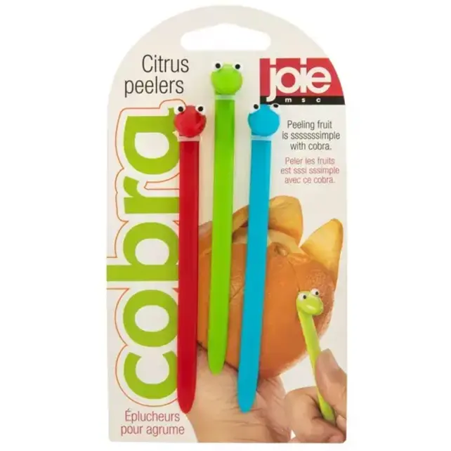 MS26458 Cobra Citrus Peeler - 3 pc set