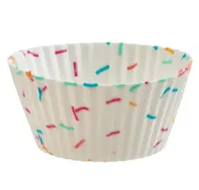 05119064- Silicone Muffin Cups -Set/12- Confetti