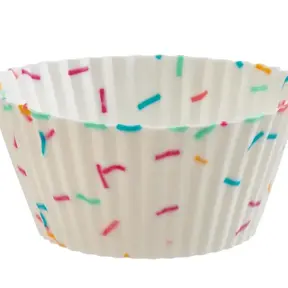 05119064- Silicone Muffin Cups -Set/12- Confetti
