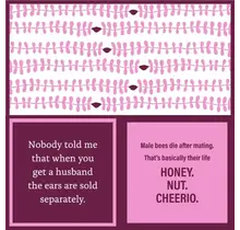 366-7076 Cocktail Napkin -Honey Nut/Ears Sold Separately