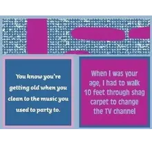 366-7115-Cocktail Napkin "Shag Carpet/Party To"