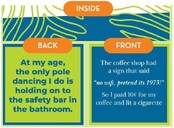 366-7123 Cocktail Napkin-No Wifi/Pole Dancing