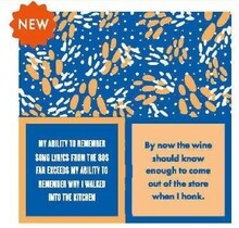 366-7010-Cocktail Napkin "Song Lyrics/When I Honk"