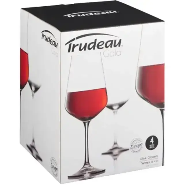 49040728450 Gala Red Wine Glasses Set/4-15.75oz